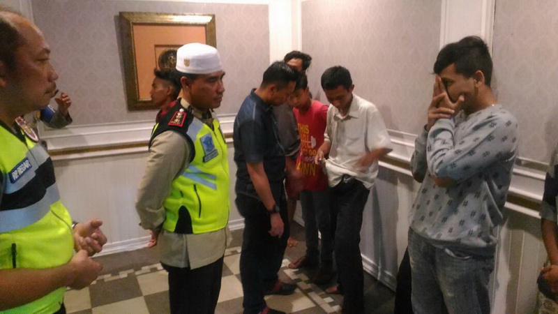 Berantas Narkoba dan Pekat, Polresta Pekanbaru Gelar Razia